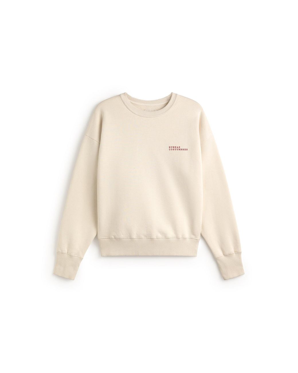 Thinking Mu White Costumbres Jodie Sweatshirt