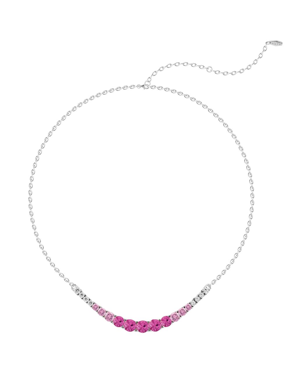 Arte Madrid Pink Sierra Ridgeline Necklace