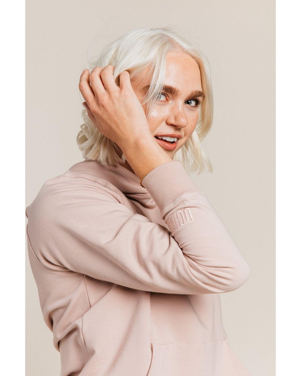 Ocio Leisurewear Pink Classic Softcore Hoodie