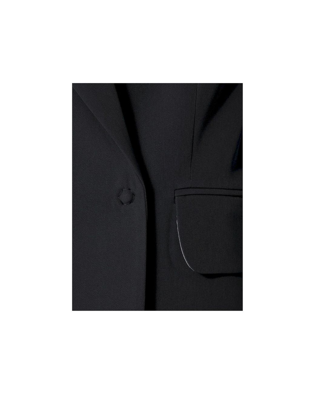 AGGI by HALEWSKI Black Blair Neutral Oversized Blazer