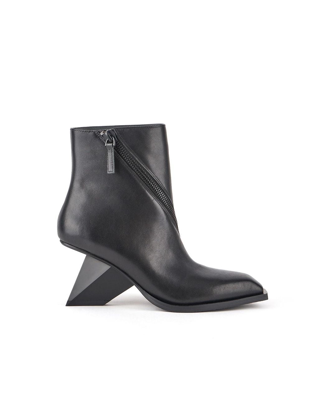 United Nude Gray Rockit Zip Bootie