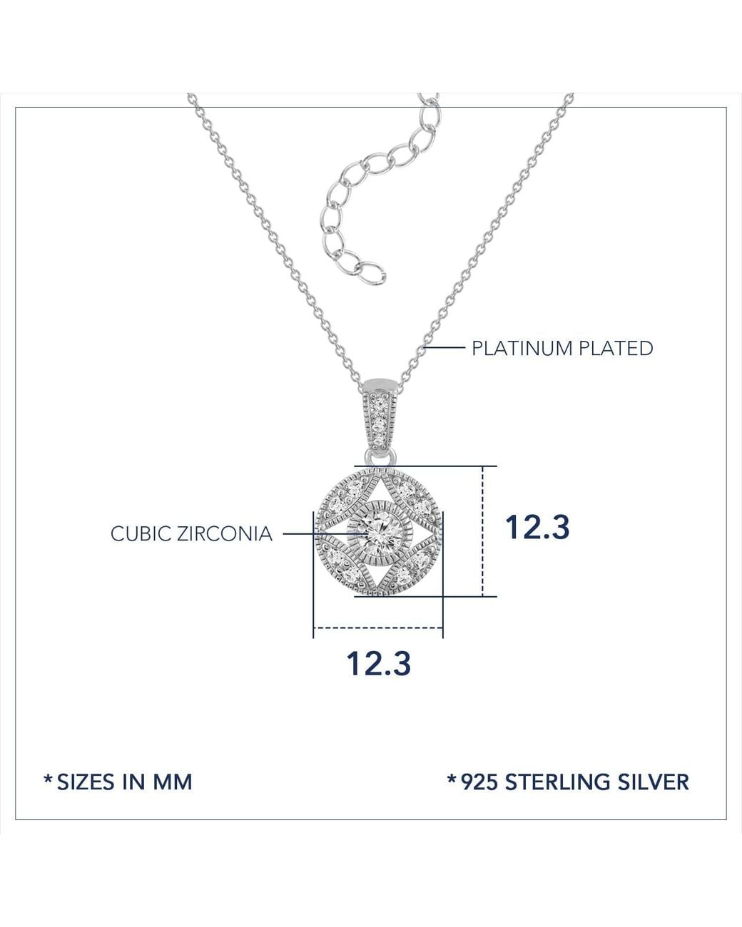 Diamonbliss Metallic Marilyn Monroe Vintage Round Pendant Necklace