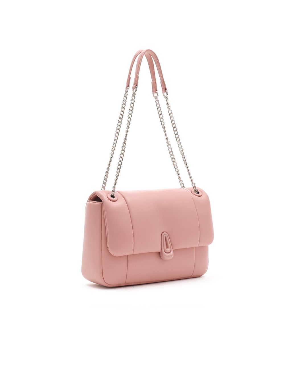 Amy Lynn Pink Dallas Square Chain Bag