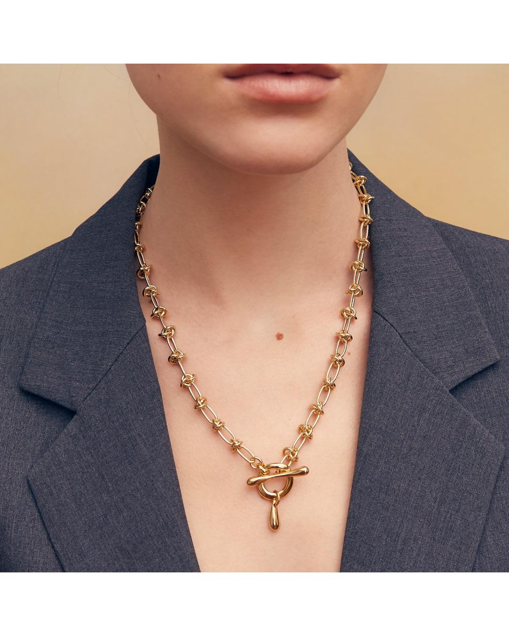 Biko Jewellery Metallic Echo Lariat