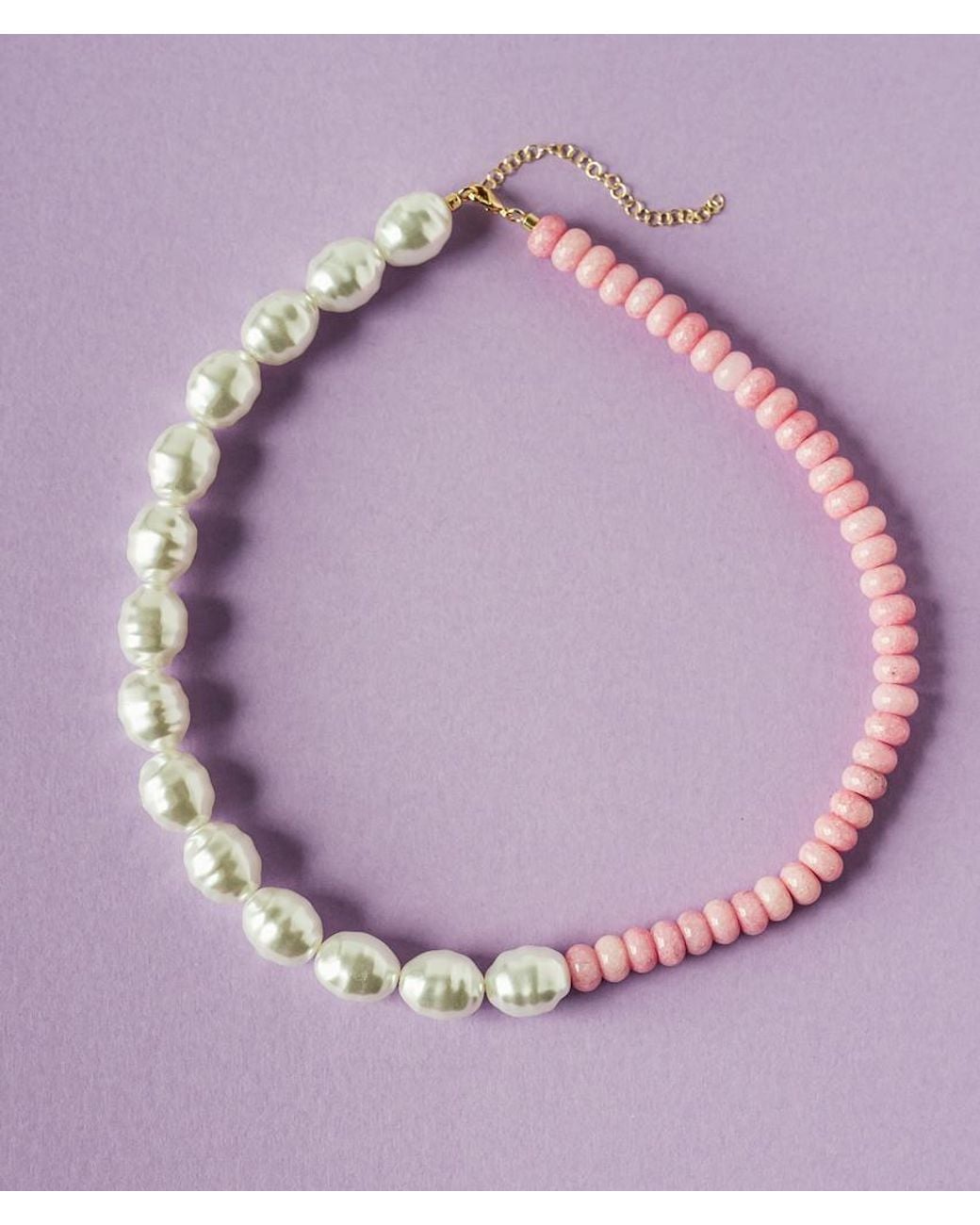 MacRae & Co Pink Ann Trio Necklace
