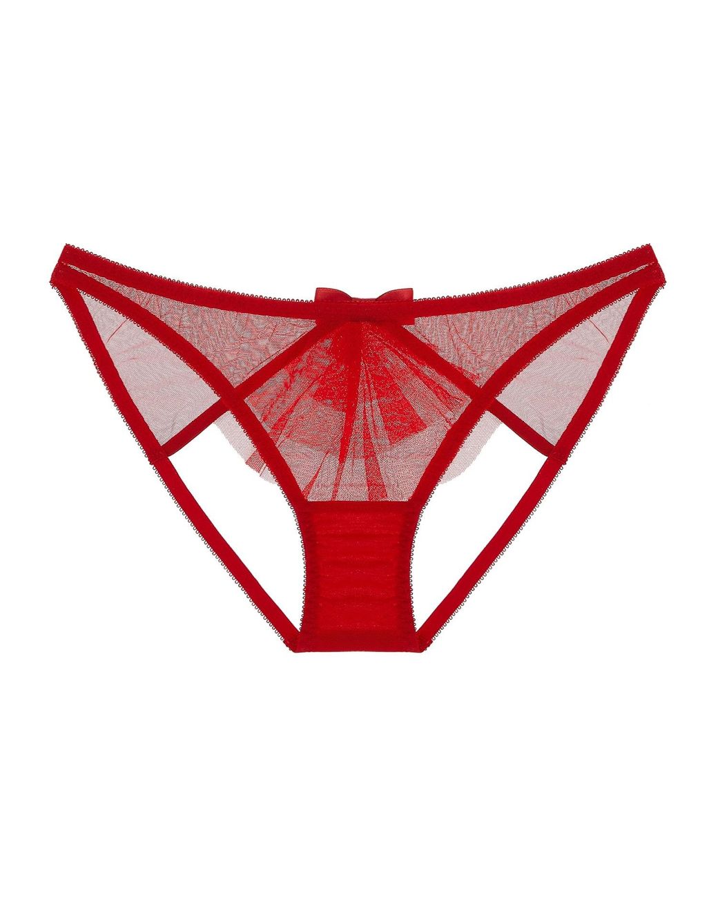 Journelle Red Odette Ouvert Scarlet
