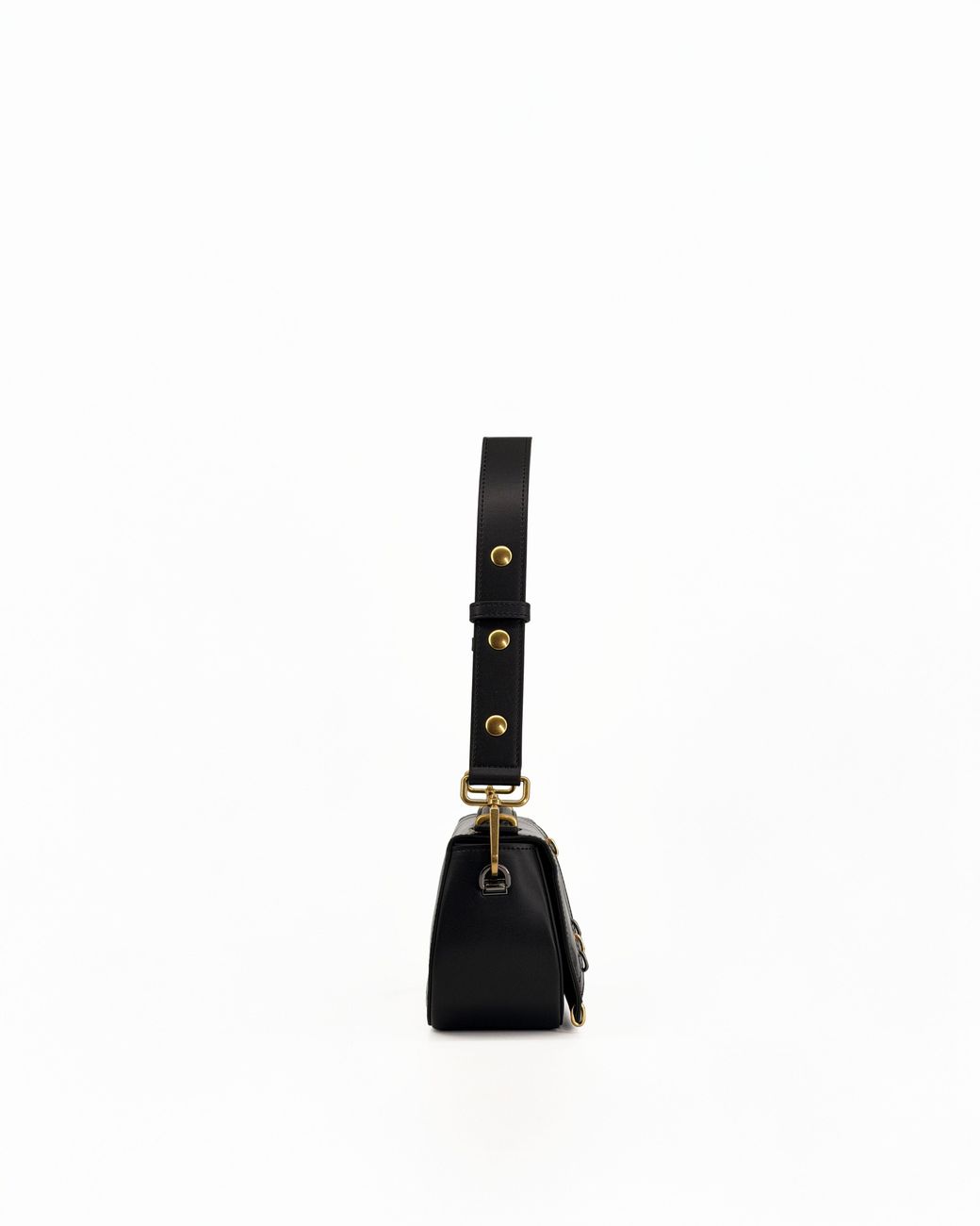Pimpinicchio New York Black Dey Asymmetrical Shoulder Bag