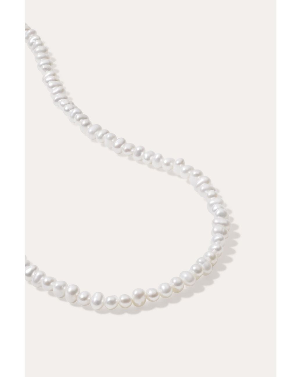Vanhi Metallic Celia Micro Freshwater Pearl Bracelet