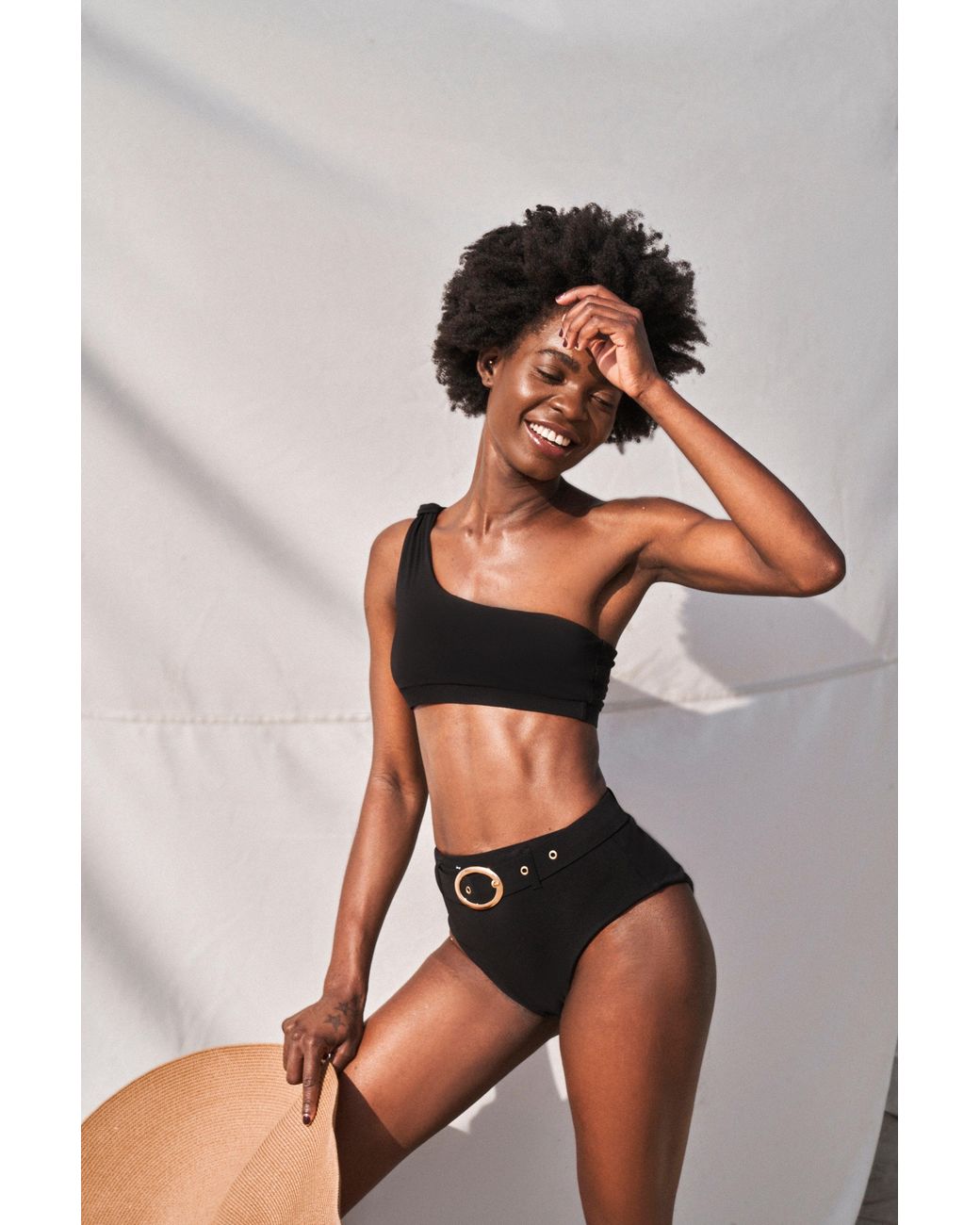 Lula-Ru Black Emily Bikini Top