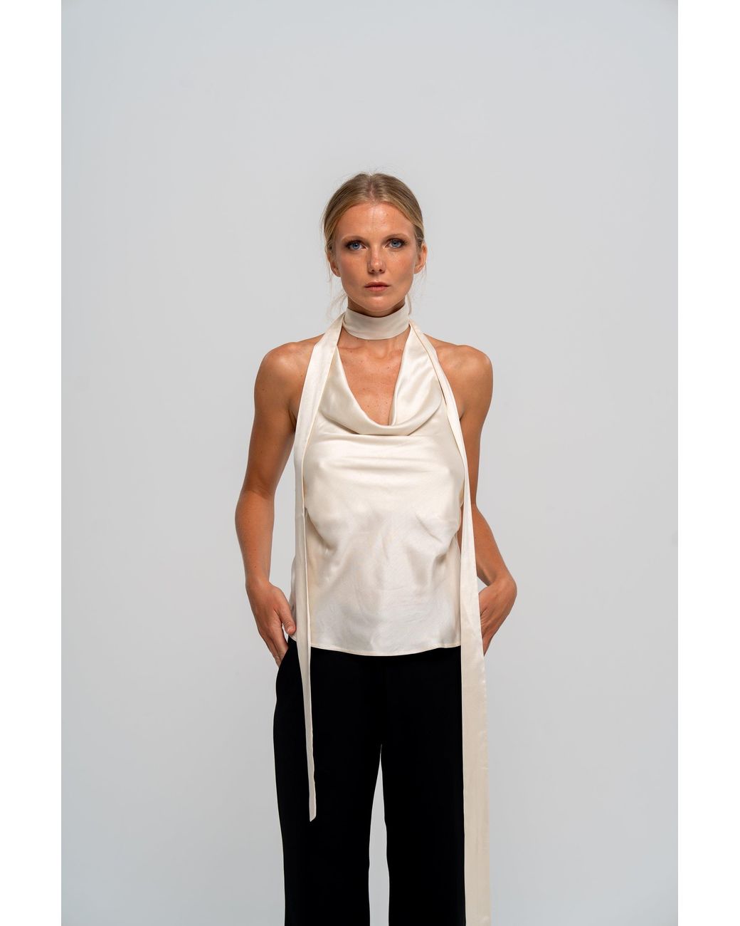 The Ethos Studio Natural Nicholette Top