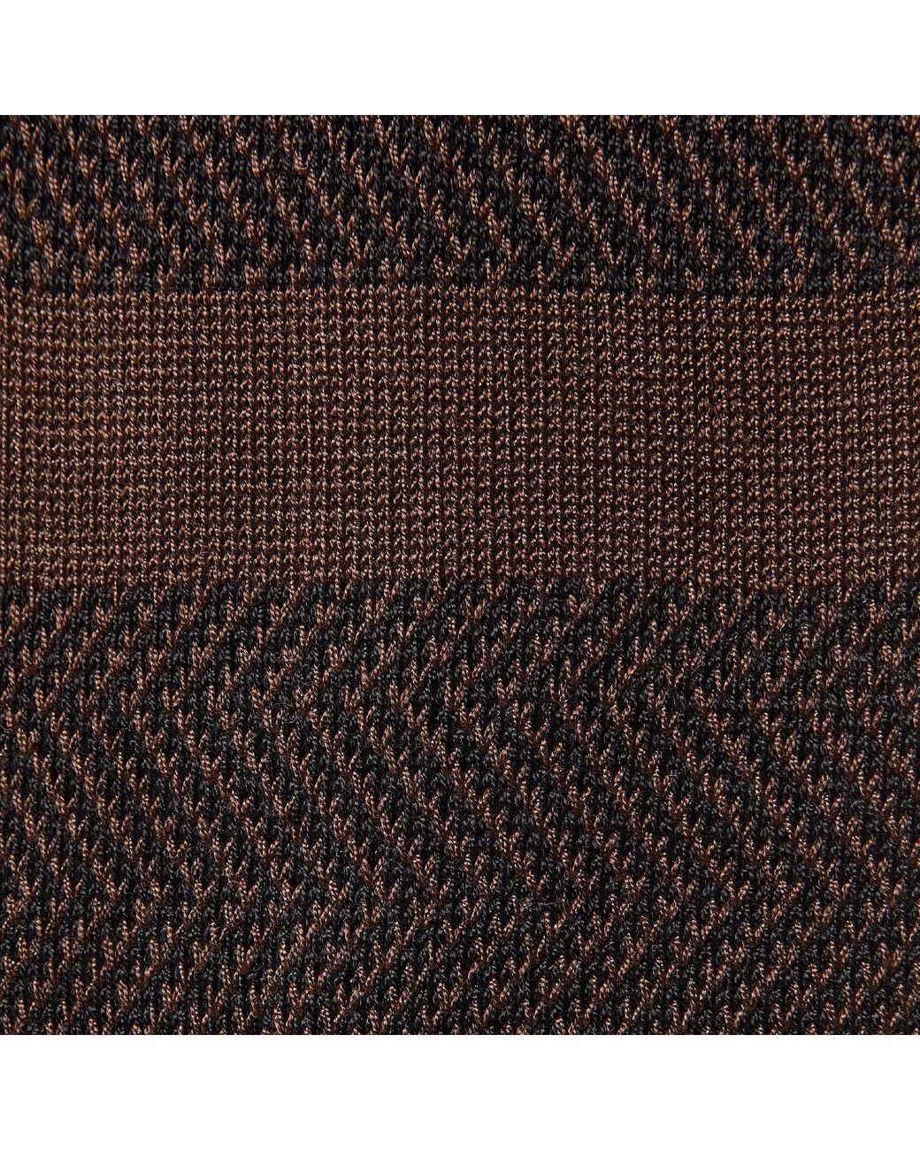 SEREN LONDON Brown Classic Scarf for men