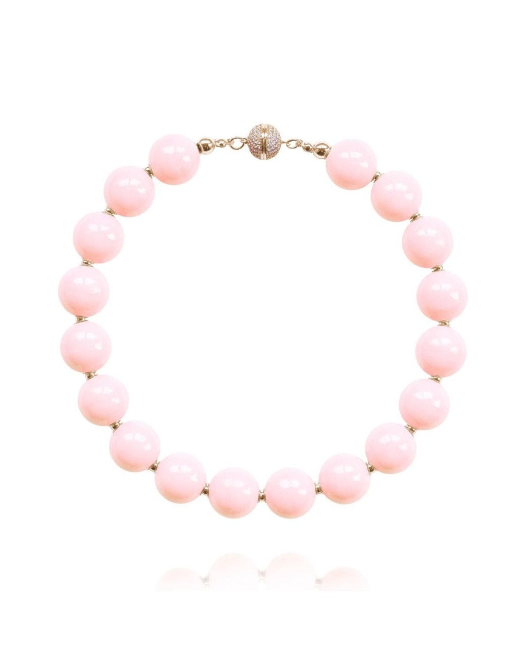 Saule Label Pink Siena Duo Necklaces
