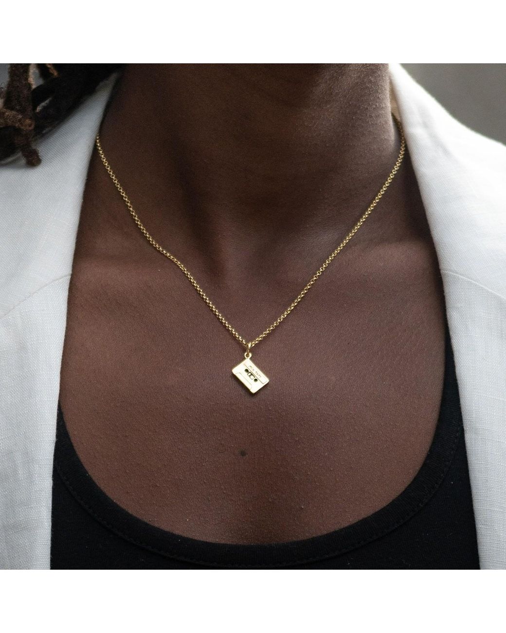 Scream Pretty Metallic Mix Tape Necklace
