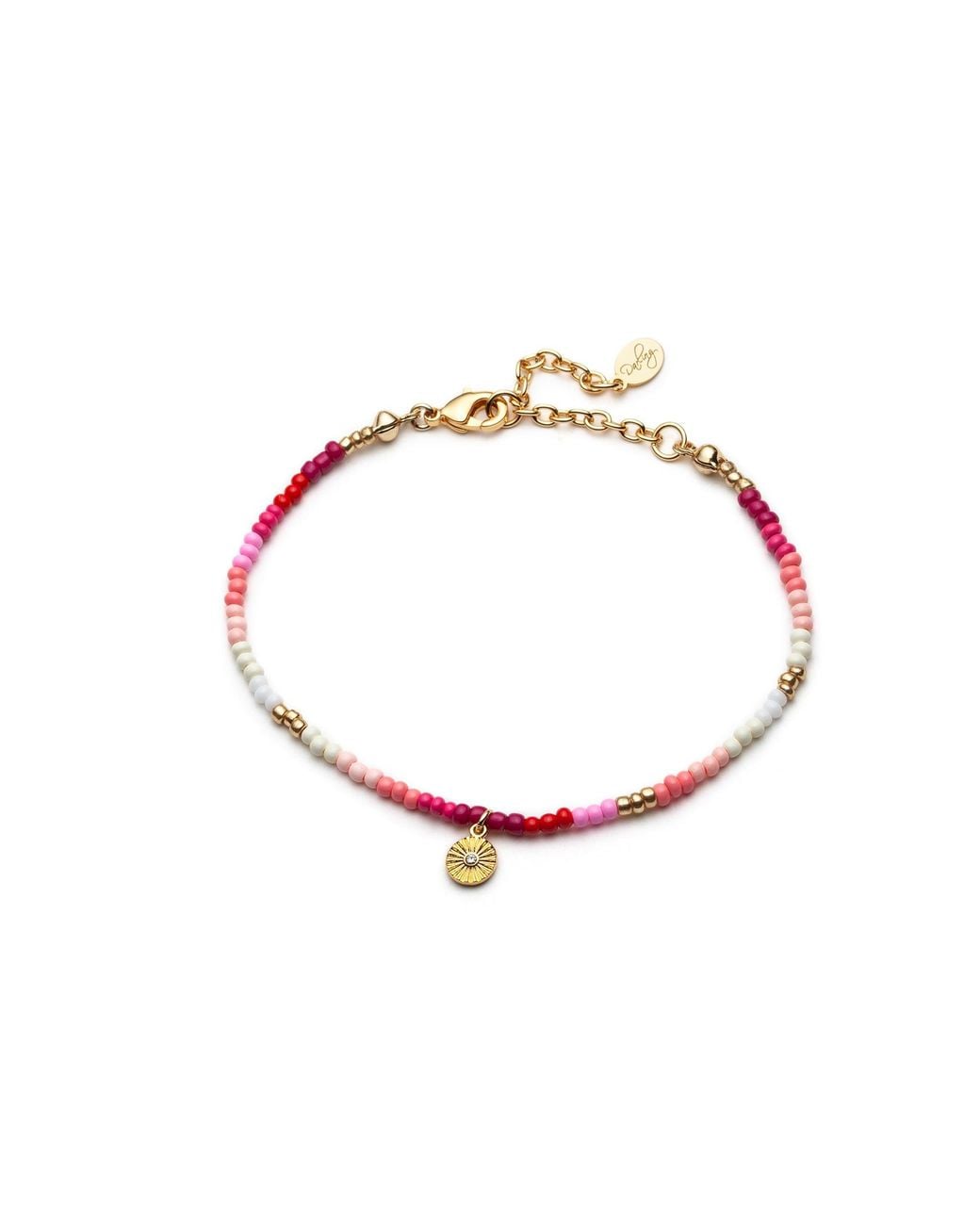 With Love Darling Metallic Innovation Beaded Bracelet