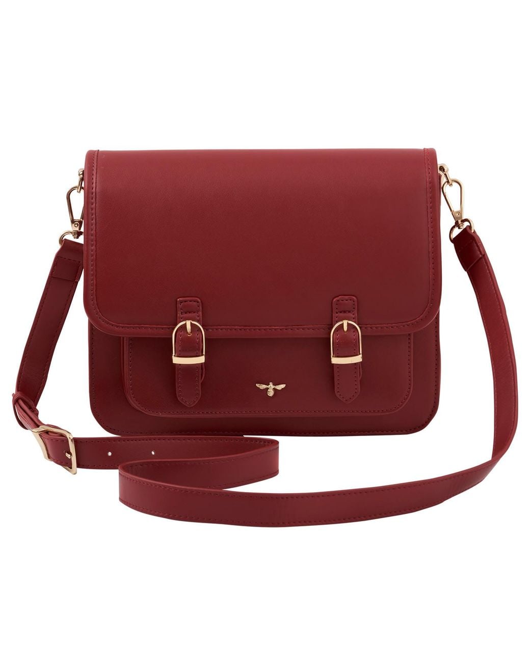 Fable England Red Wonderland Cherry Satchel