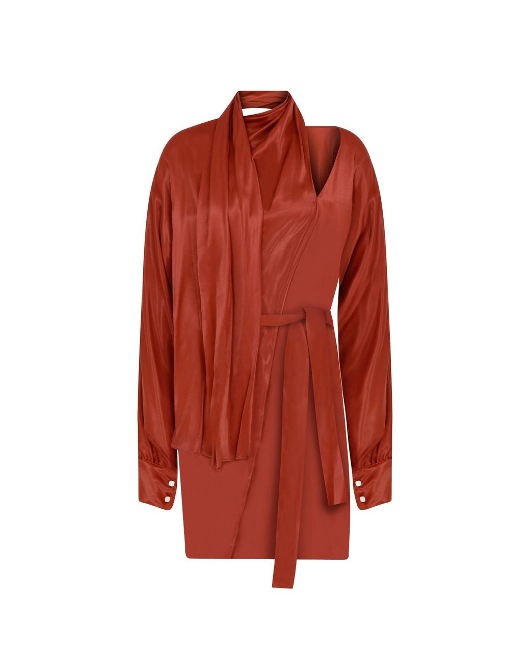 NAZLI CEREN Red Alice Dress