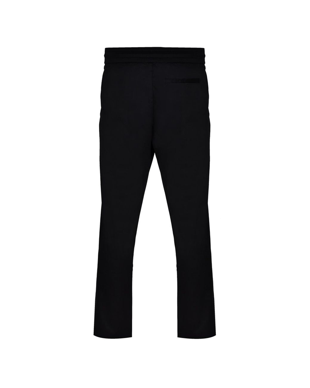 DAVID WEJ Black Paco Loose Fit Chinos for men