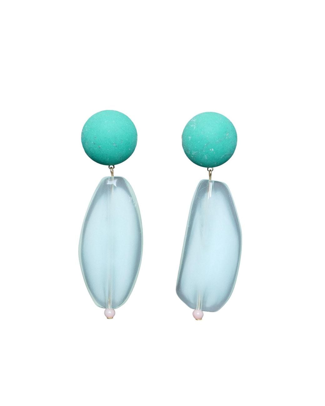 Malolo Jewelry Blue Aomi Drop Earrings
