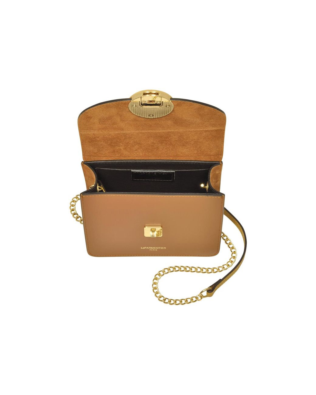 Le Parmentier Metallic New Ondina Mini Color Block Shoulder Bag