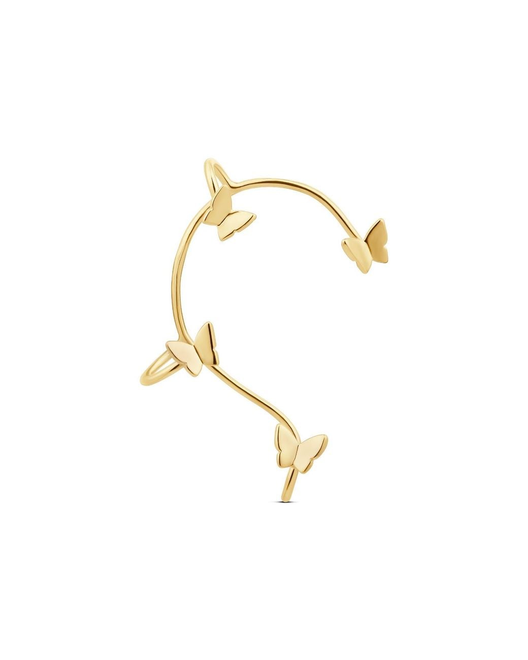 SHYMI Metallic Full Ear Cuff