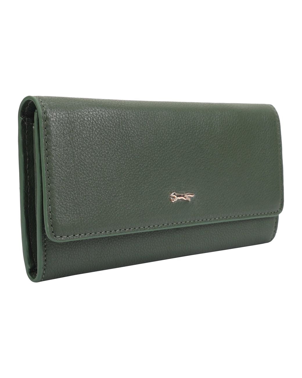 Paul Costelloe Green Accra Leather Wallet Purse