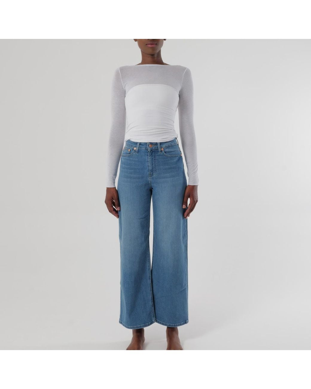 Her & Glory Blue Rosie Wide Leg