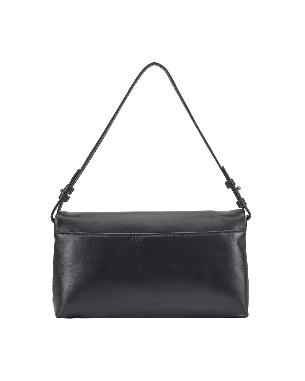 Paul Costelloe Black Theodora Leather Shoulder Bag