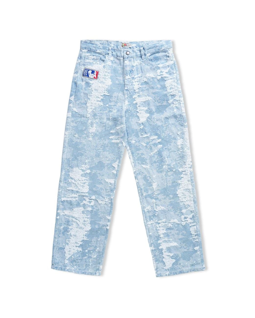 VERYRARE Blue Skel Sword Pants for men