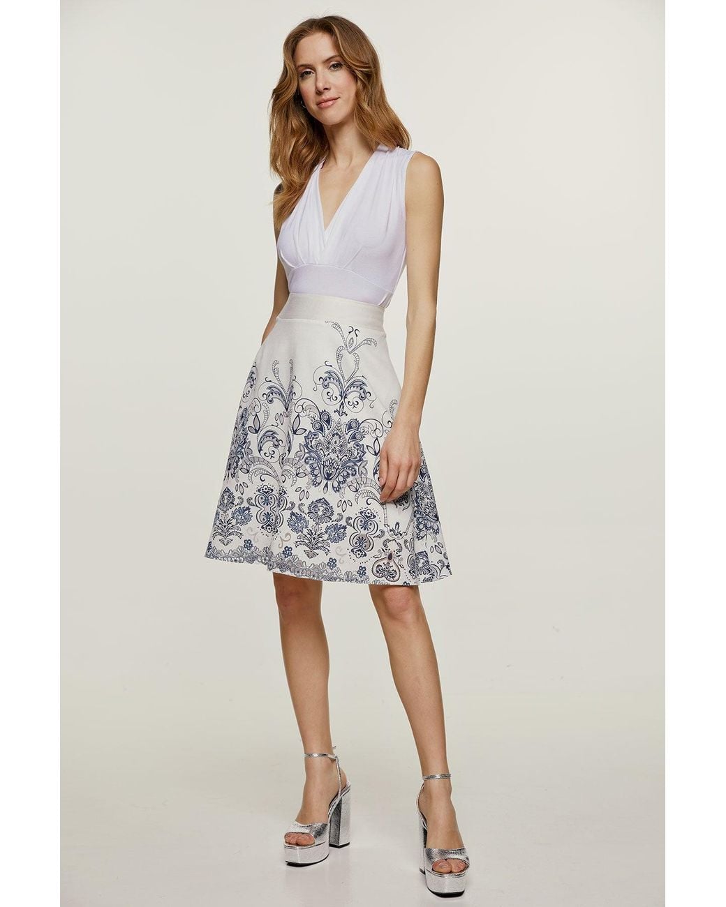 Conquista Pink Rose Semi Sheer Tie Detail Top