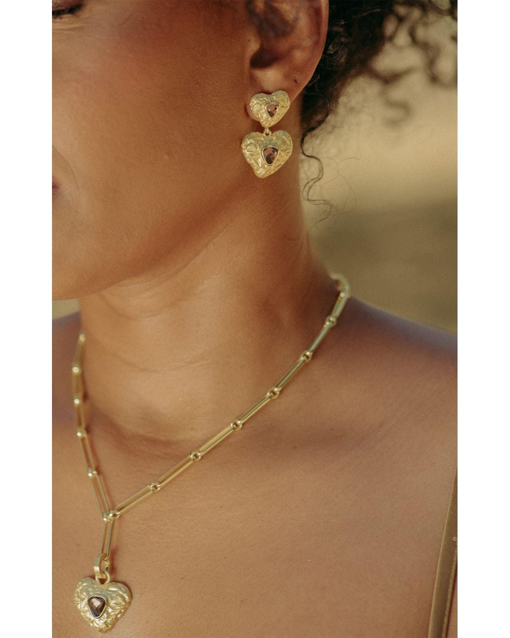 Marcia Moran Metallic Lutea Earrings