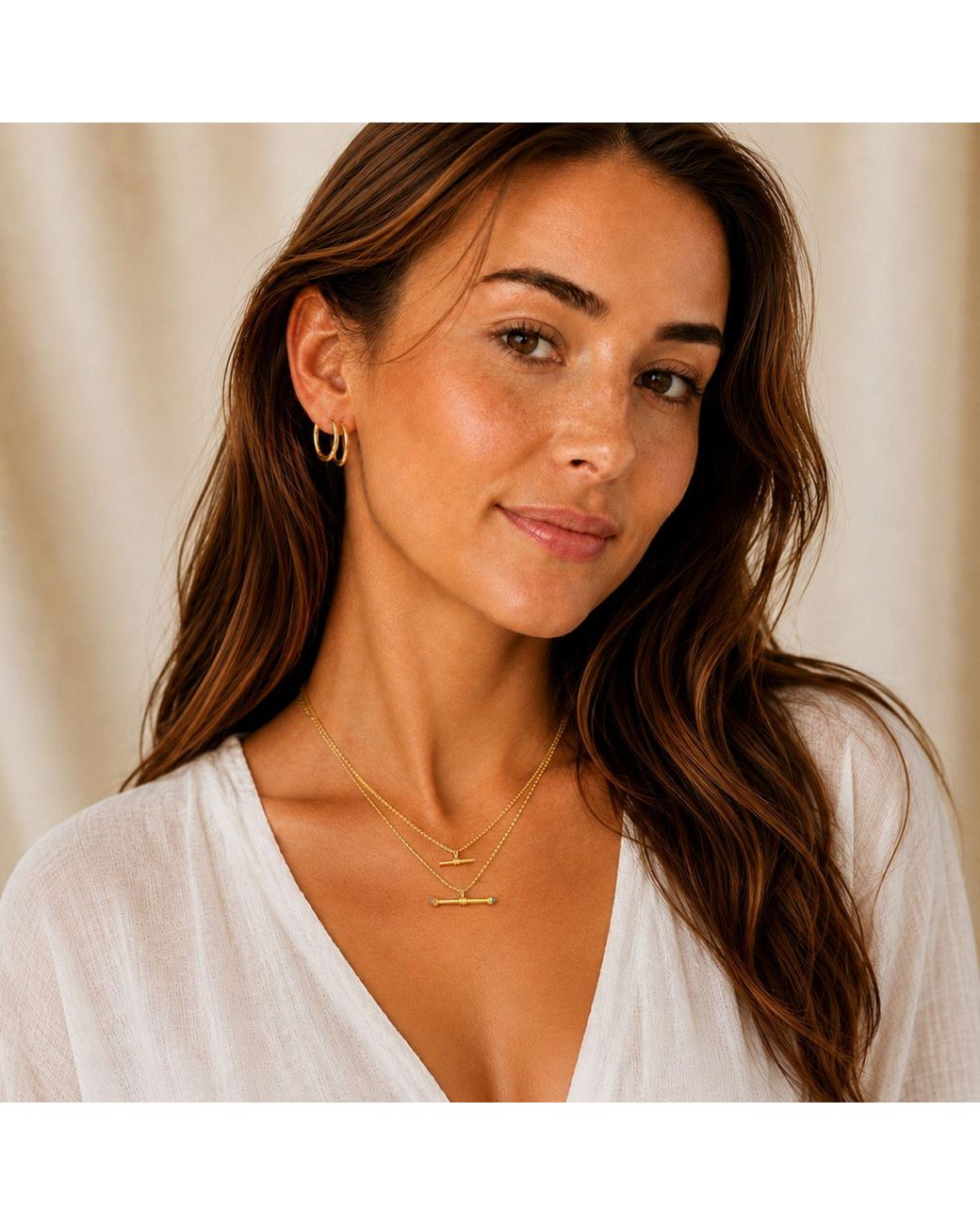 The Jewellery Store London Metallic The Clarity Sovereign Pendant Necklace
