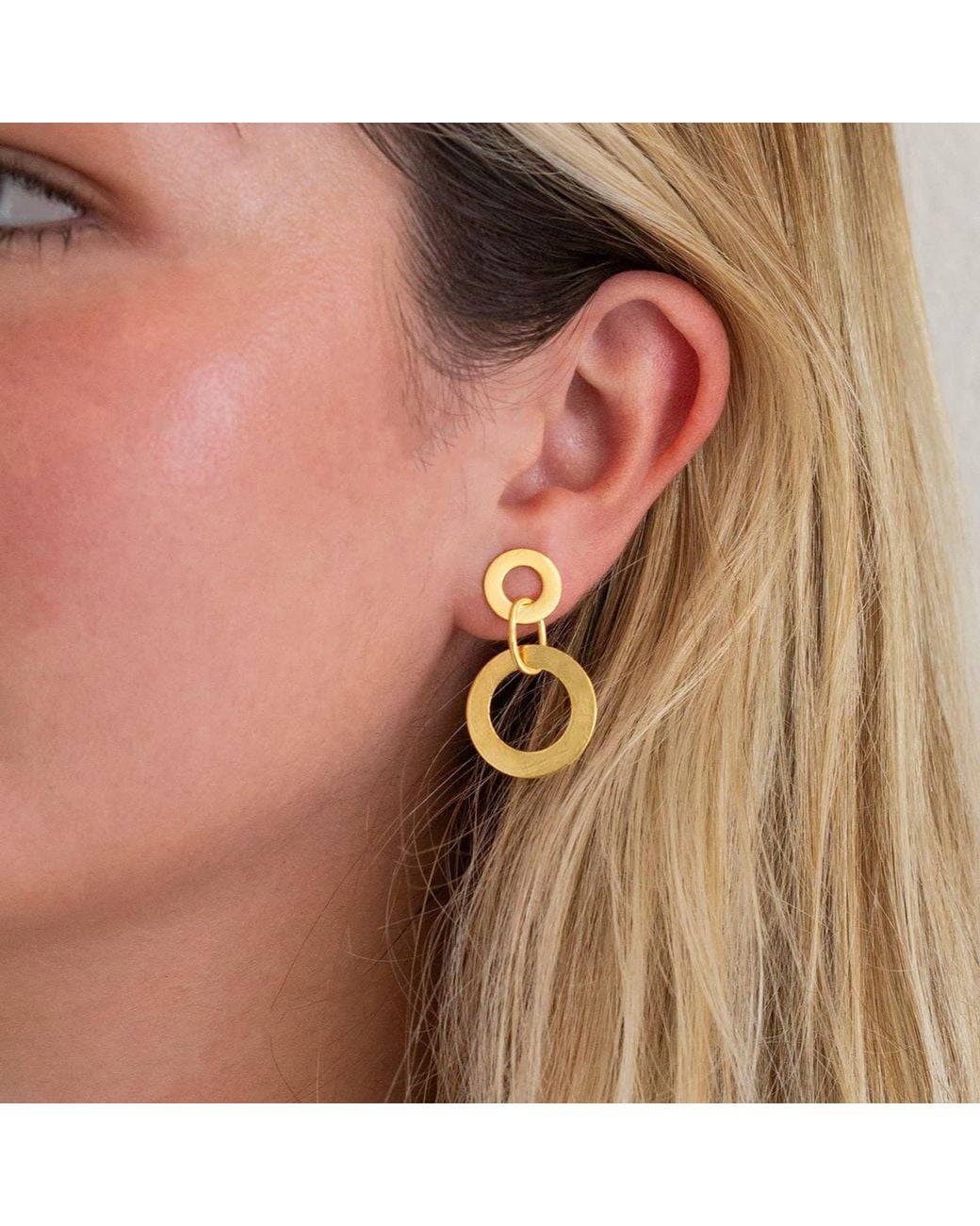 Marcia Moran Metallic Hannah Earrings