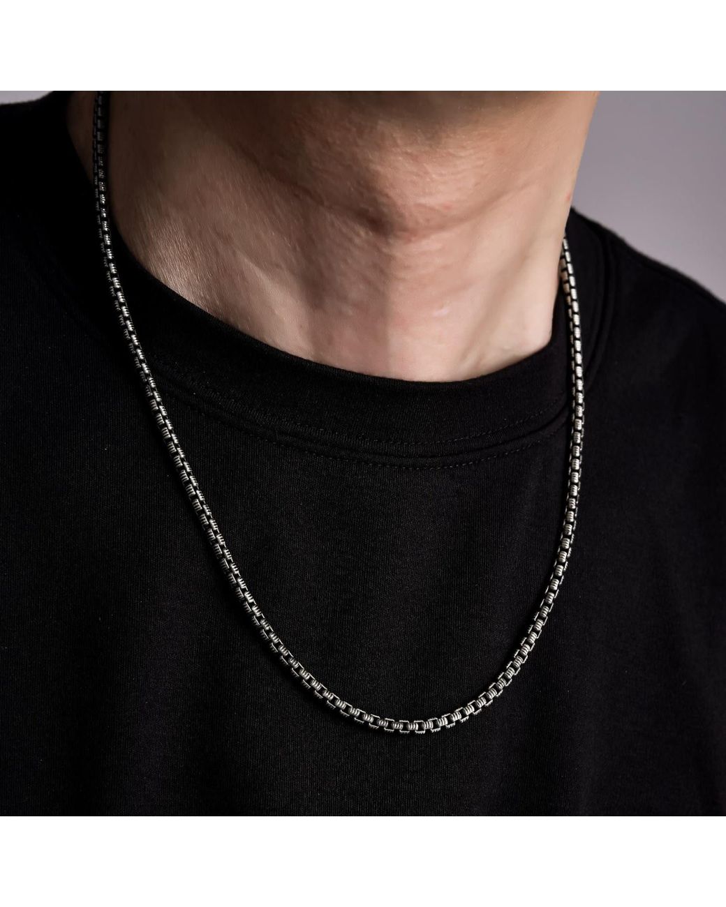 Altar™ Ornaments Co. Metallic Omega Chain for men