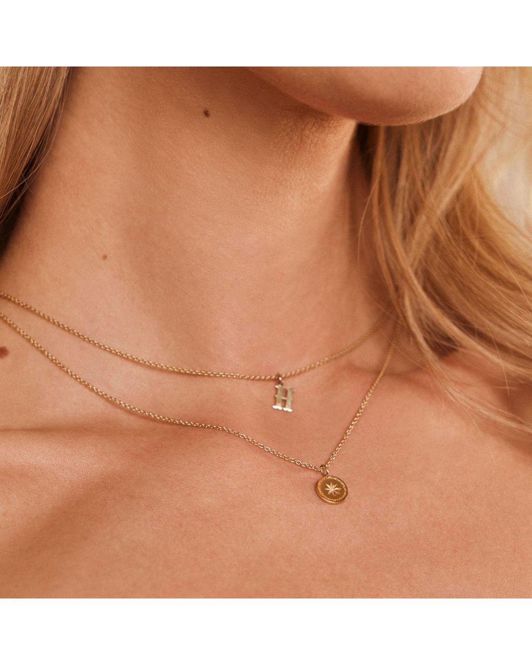 Posh Totty Designs Metallic Plated My Guiding Star Necklace