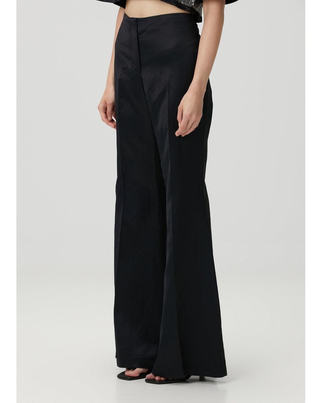Pcfg Blue Shiny Woven Pant