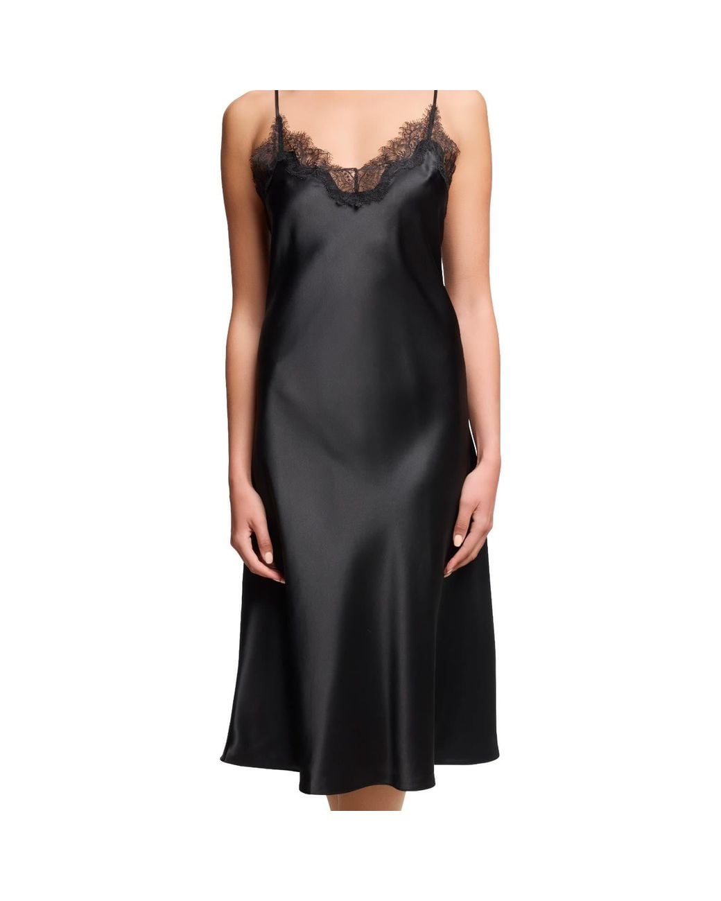 SAINTED SISTERS Black Mid Chemise