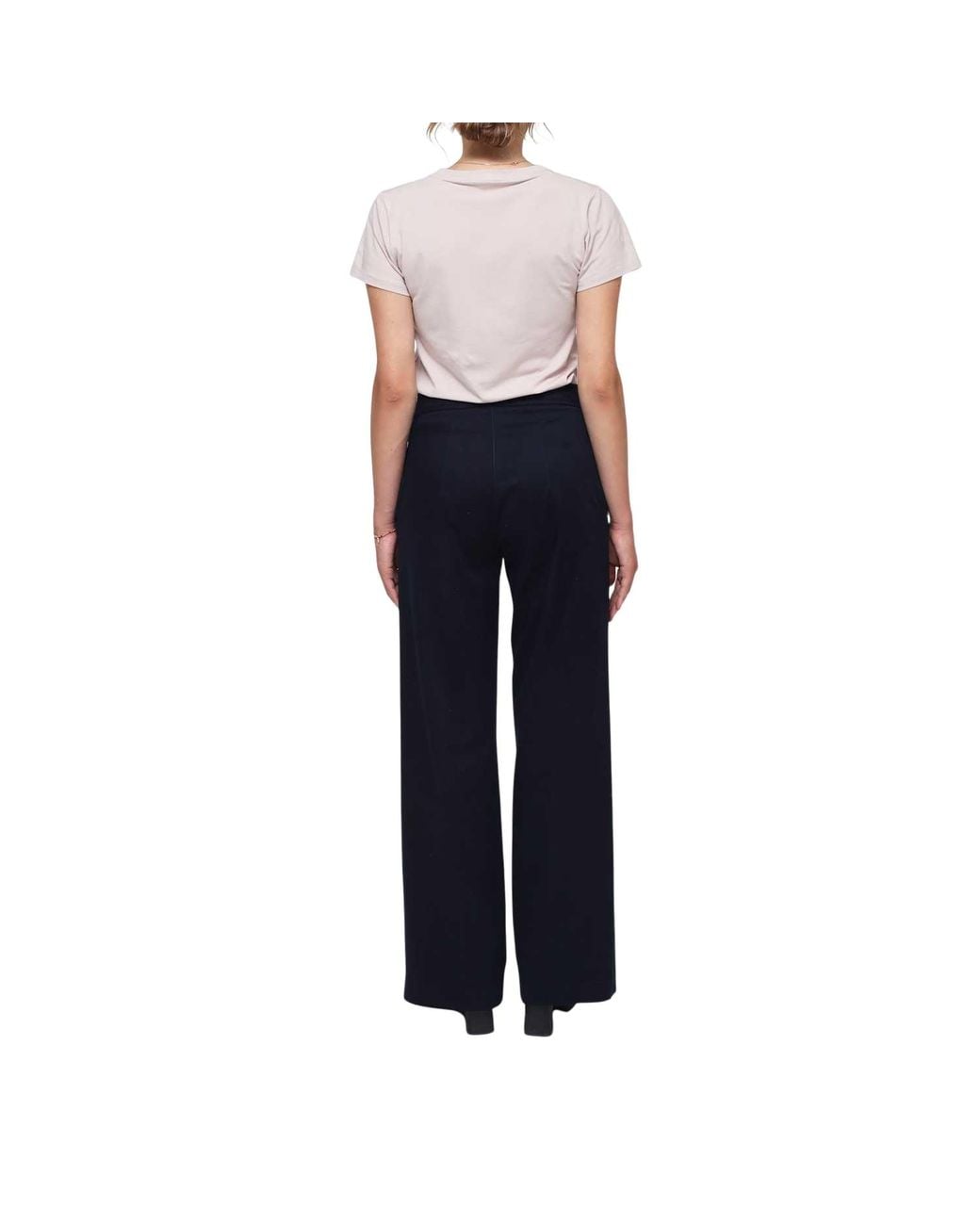 Humans & Land Blue Straight Pants
