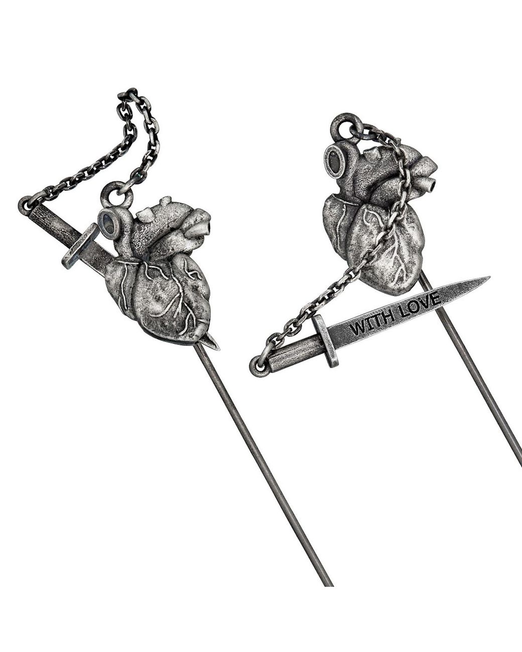 Cartography Metallic With Love Dagger for men
