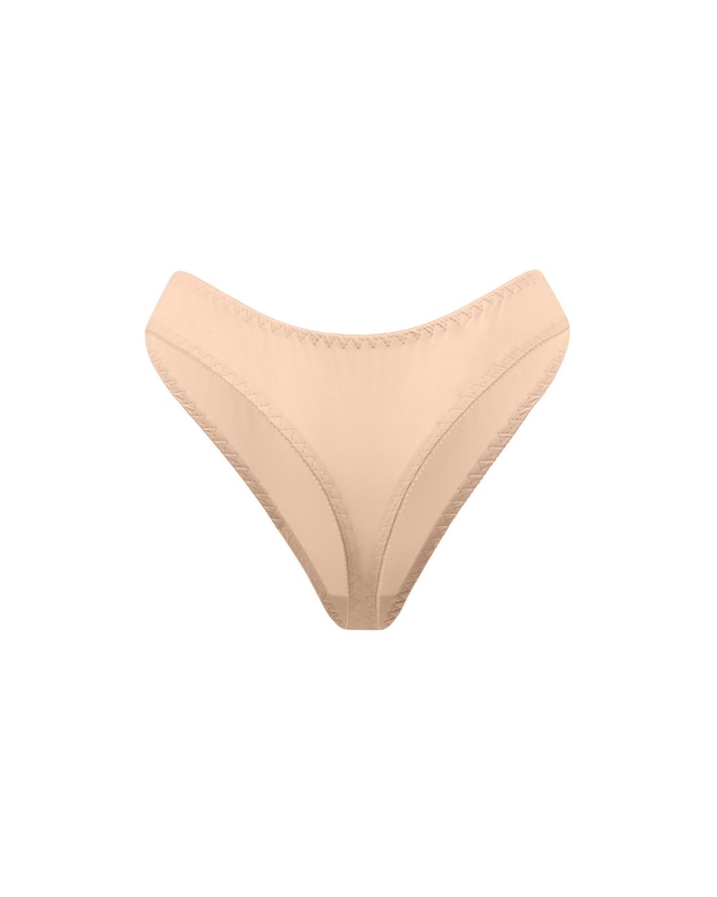 Daily Underwear Natural Neutrals Microfiber String Panties Nude