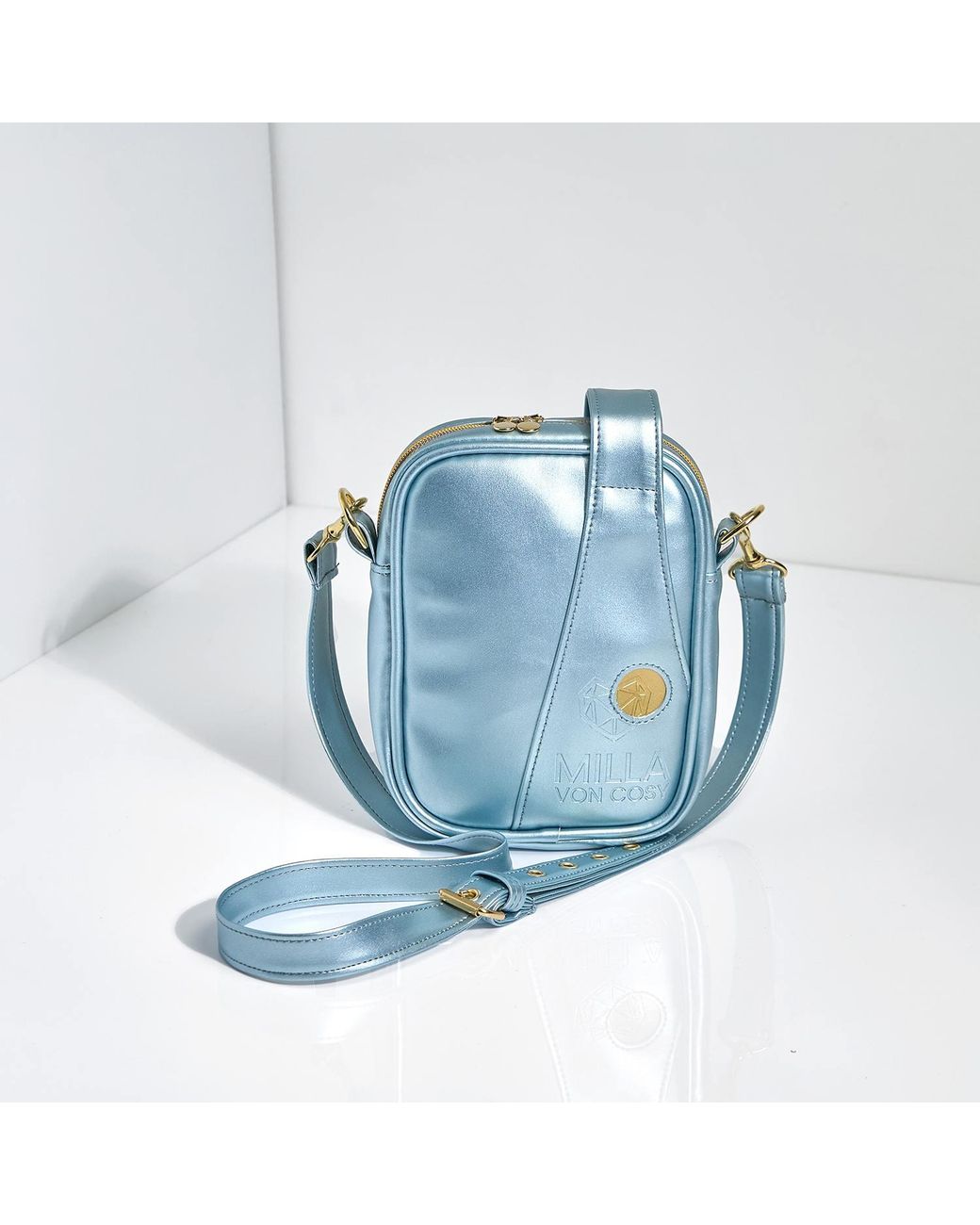 Milla Von Cosy Crossbody Bag Flex Silverblue