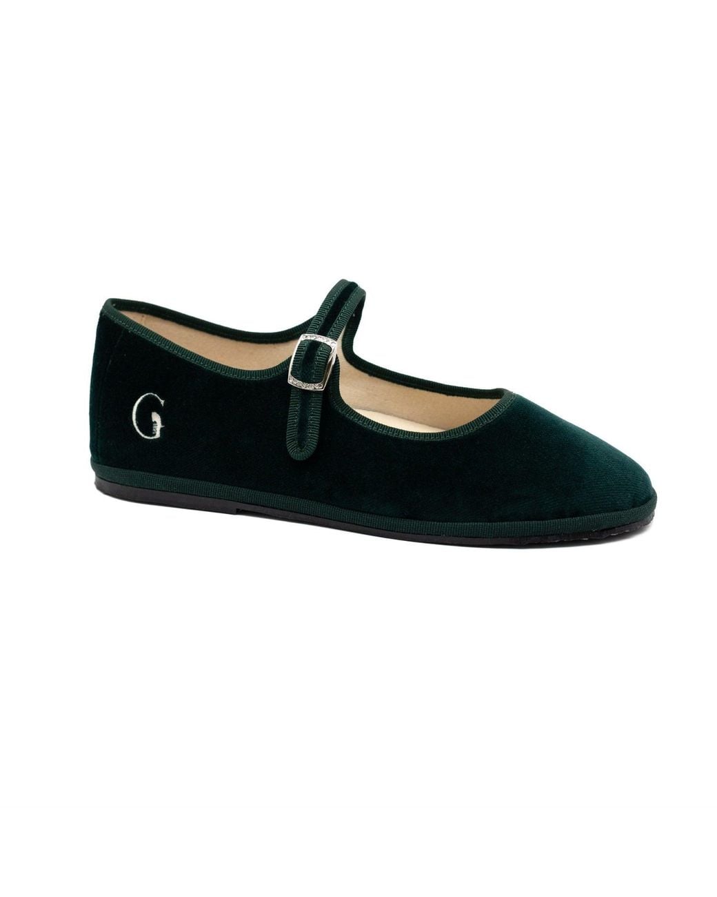 Gondolina Shoes Black Vignole Mary Jane Dark Velvet