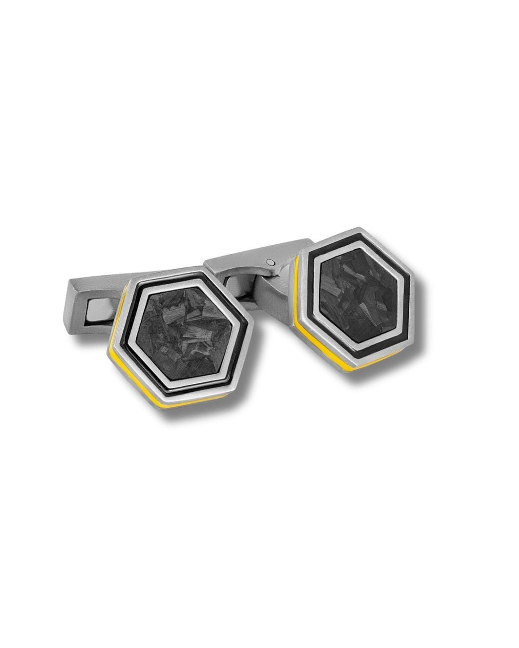 Tateossian Multicolor Automobili Lamborghini Hex Cufflinks for men