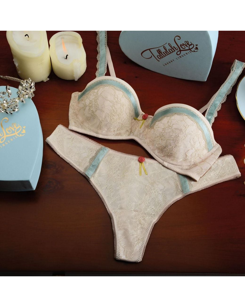 Tallulah Love Multicolor Countess Balconette Bra