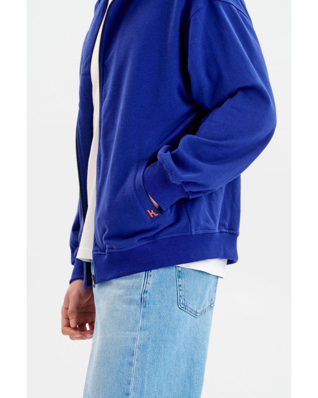 Komodo Blue Luca Organic Cotton Hoody for men