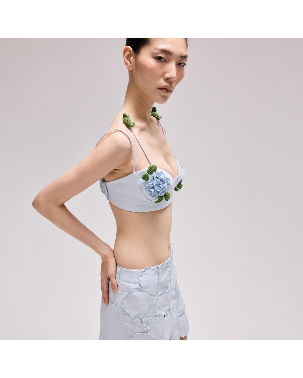 Herfetch Blue Resort Bra Top