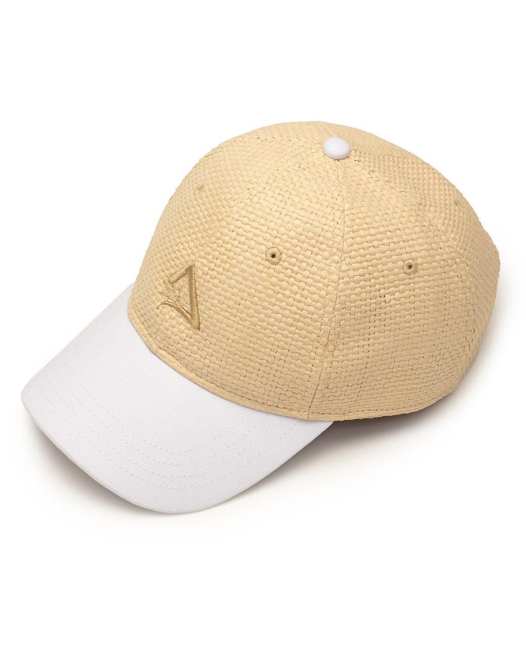 Hay Life Natural Neutrals Straw Baseball Cap