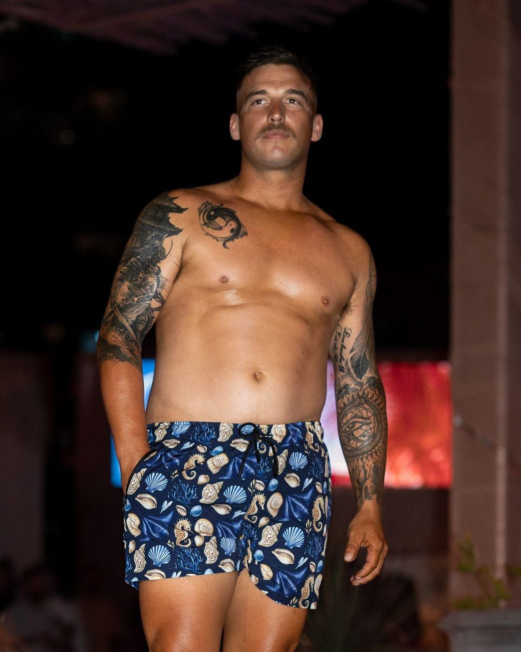 Plivati Blue Čiovo Premium Swim Shorts for men