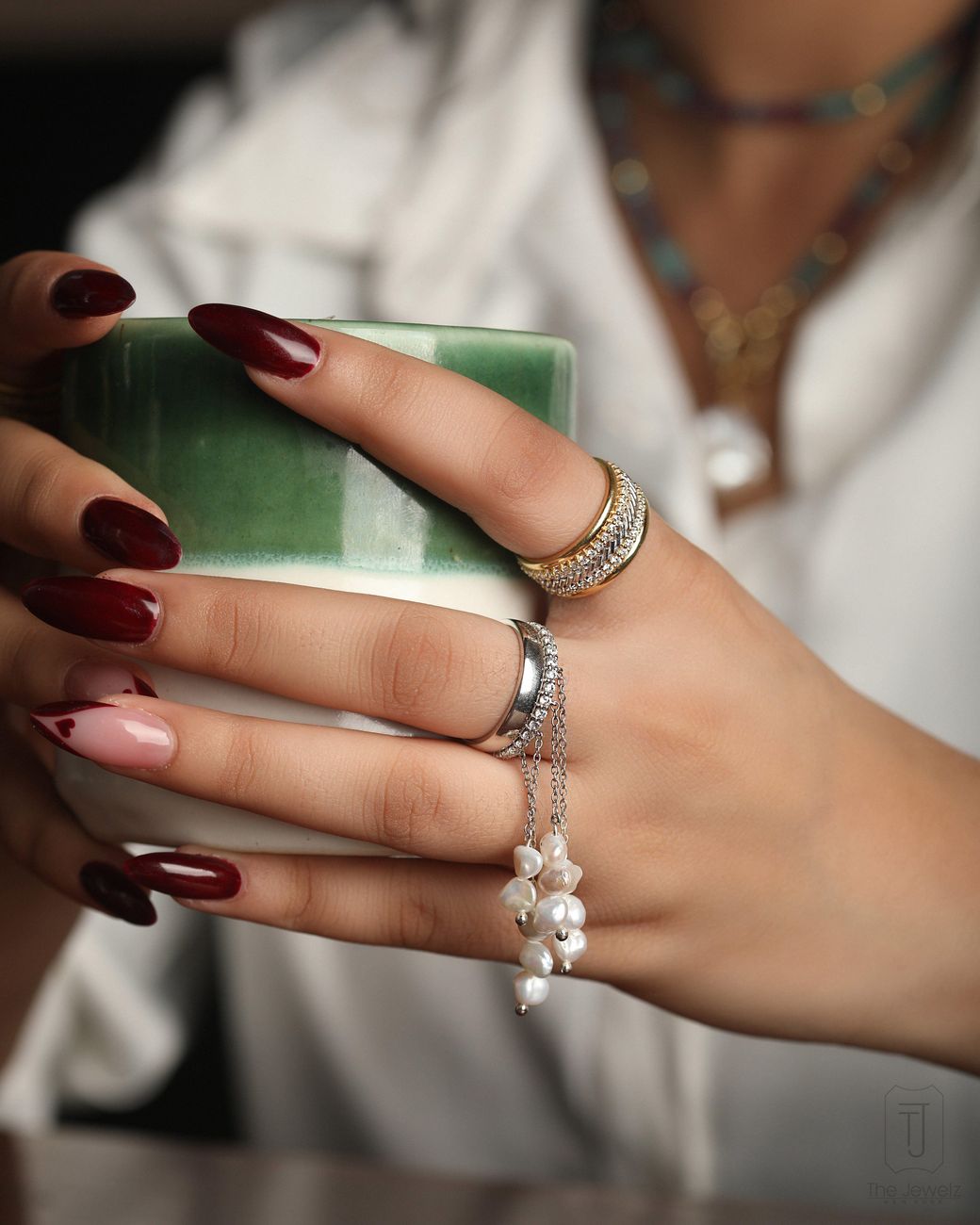 The Jewelz Metallic Keep Me Twisted Band Ring