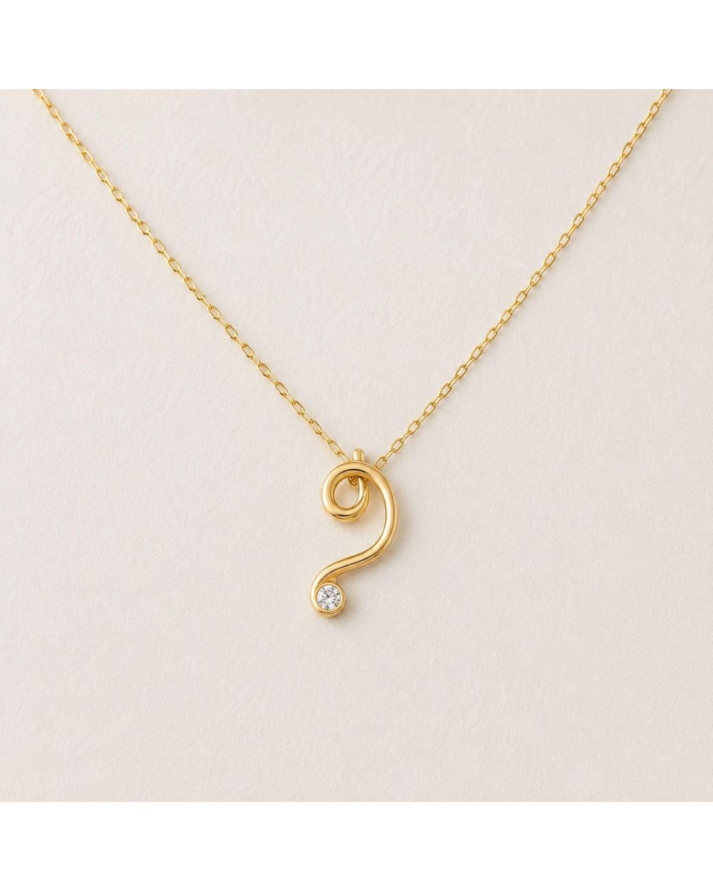 Lily Flo Jewellery Metallic Good Thing We Kept Going Diamond Necklace