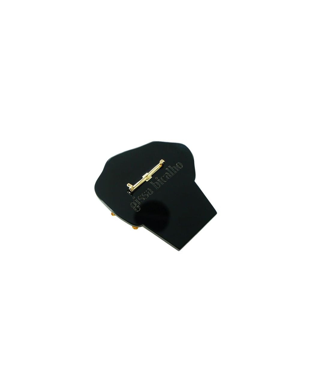 Gissa Bicalho Metallic Acrylic Handmade Brooch L Pop Up